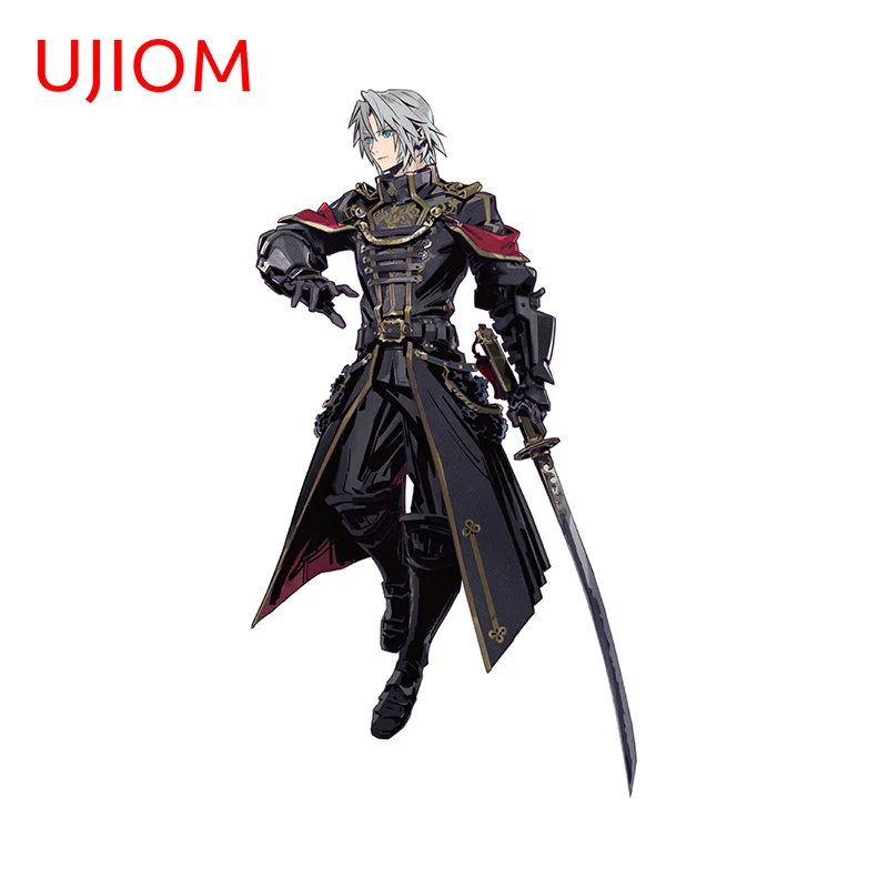 UJIOM ل FF7 Sephiroth سحابة ملصقات جدار شخصية شعبية أنيمي غرفة حضانة الطفل الشارات خلفيات مقاومة للماء ديكور المنزل #5