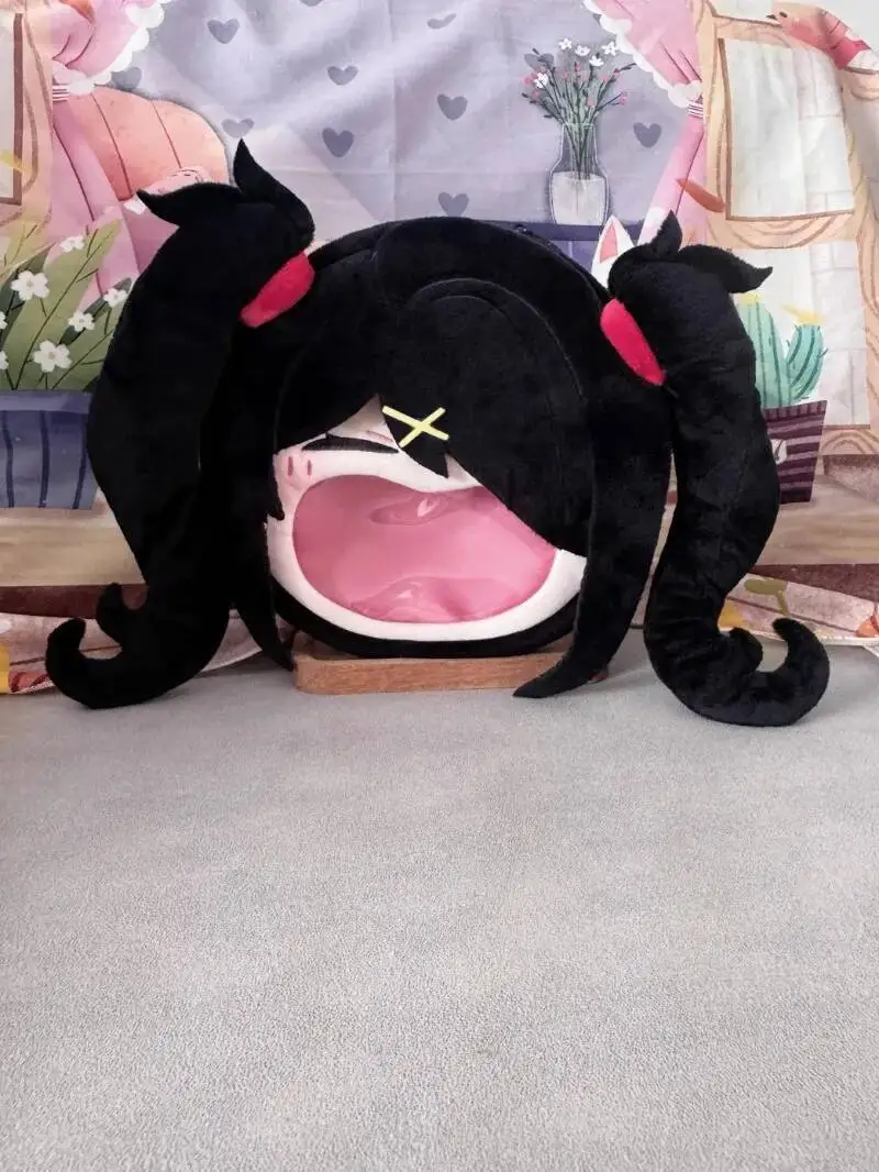 NEEDY GIRL OVERDOSE Cosplay あめちゃん Rain Ame Transparent Campus Student Zipper Cartoon Backpack Messenger Shoulder Bag