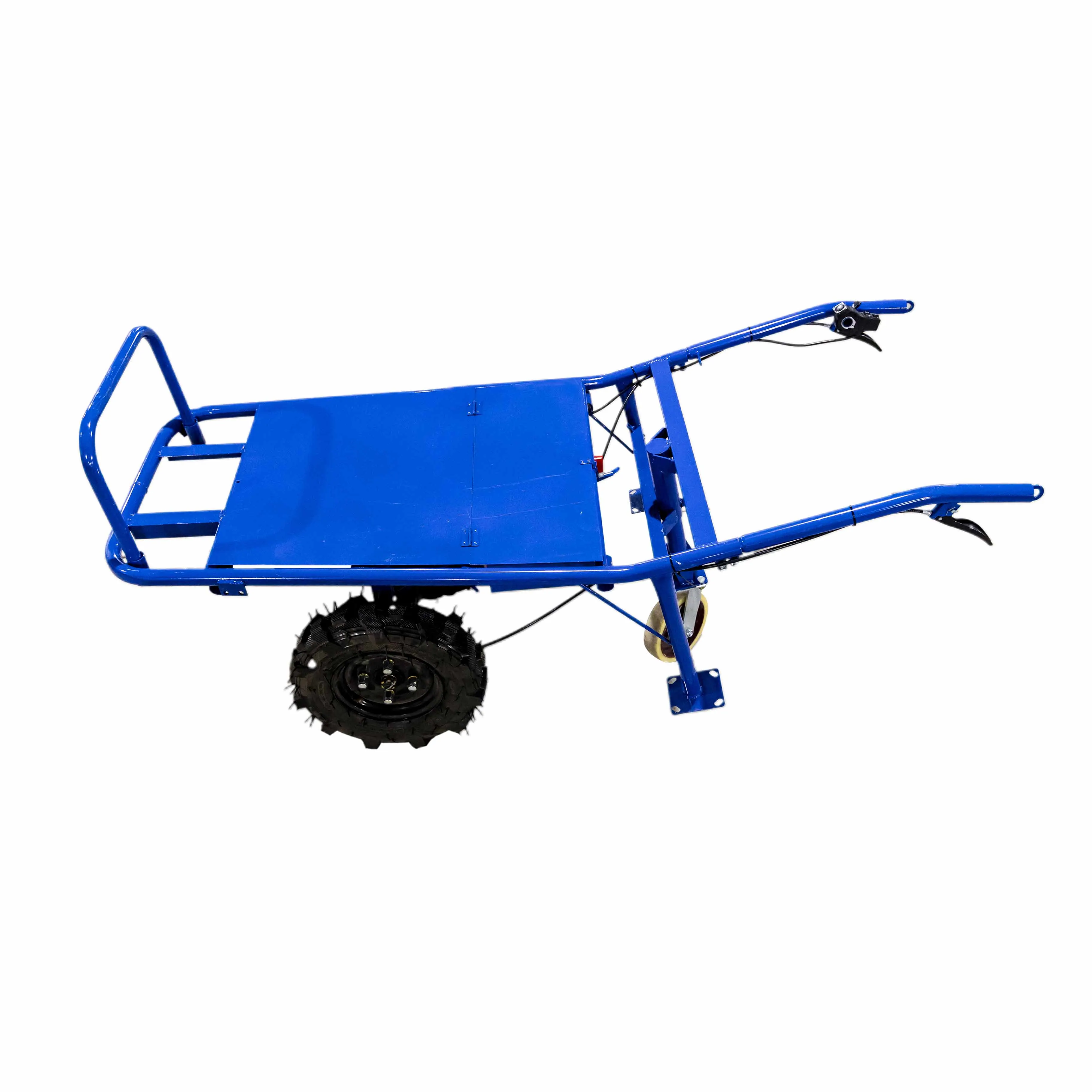 

Самосвал, сверхмощная бытовая промышленная электрическая маленькая тележка, 4-колесная платформа, ручная тележка, грузовая уличная садовая тележка