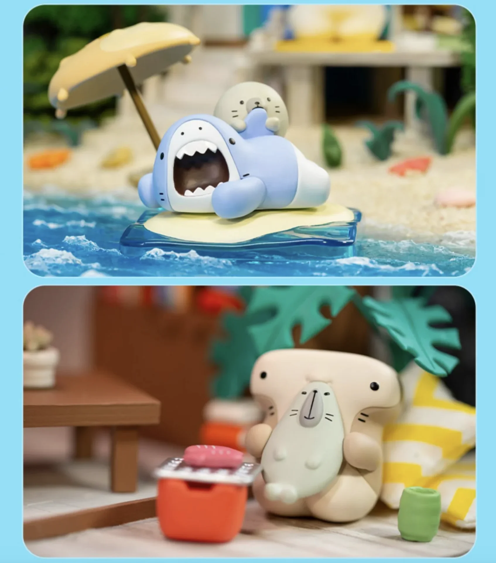 Koitake Same-Z Soft and Delicious Series Blind Box Mystery Box Handmade By Shark King and Seal King Cute Anime Figure Gift