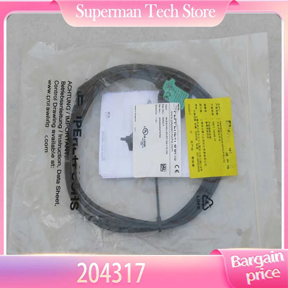 For Pepperl + Fuchres Sensor ML8-8-HGU-50-RT/102/115/162 204317