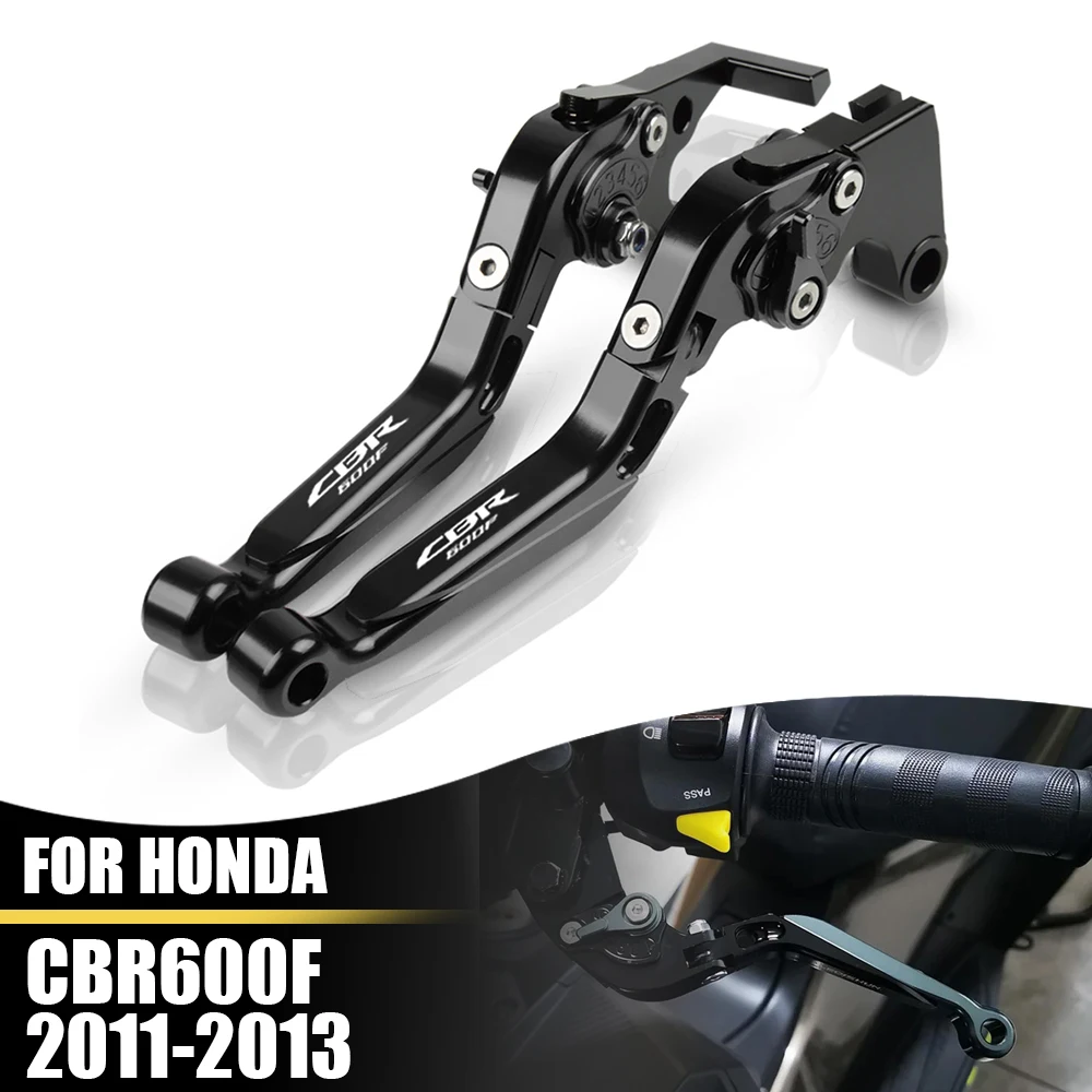 For Honda CBR600F 2011-2013 CBR 600F CNC Clutch Lever Brake Lever Set Adjustable Folding Handle Levers Motorcycle Accessories