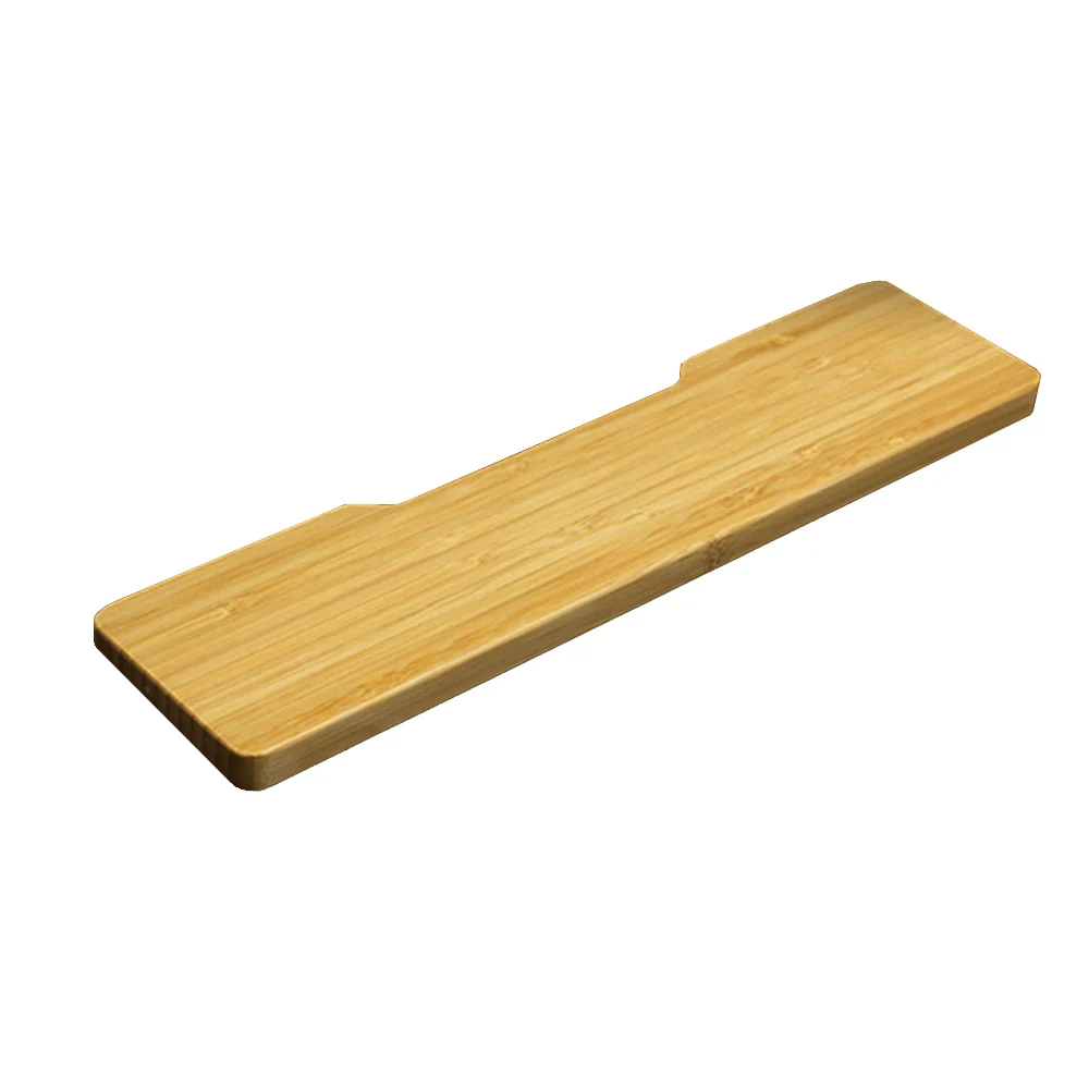 Solid Bamboo Hand Rest Keyboard Wrist Rest Plam Pad for 60 87 98 104 Mechanical Gaming Keyboards Wrist Pad