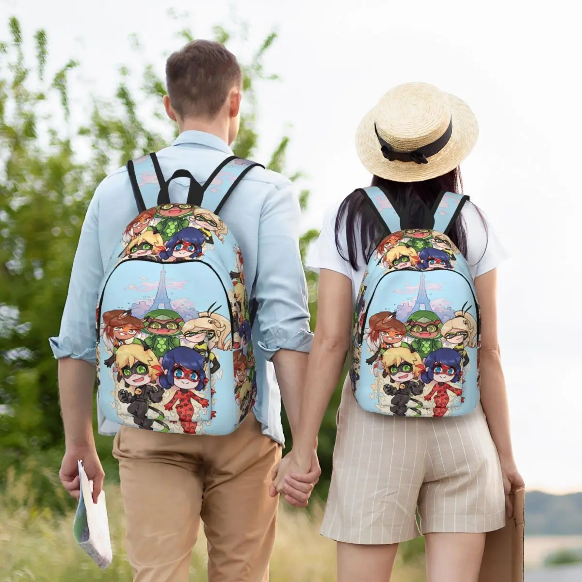 Magical Ou Ladybugss tas ransel untuk anak laki-laki perempuan anak-anak buku sekolah siswa tas Superhero ajaib anak perempuan Daypack prasekolah tas Dasar