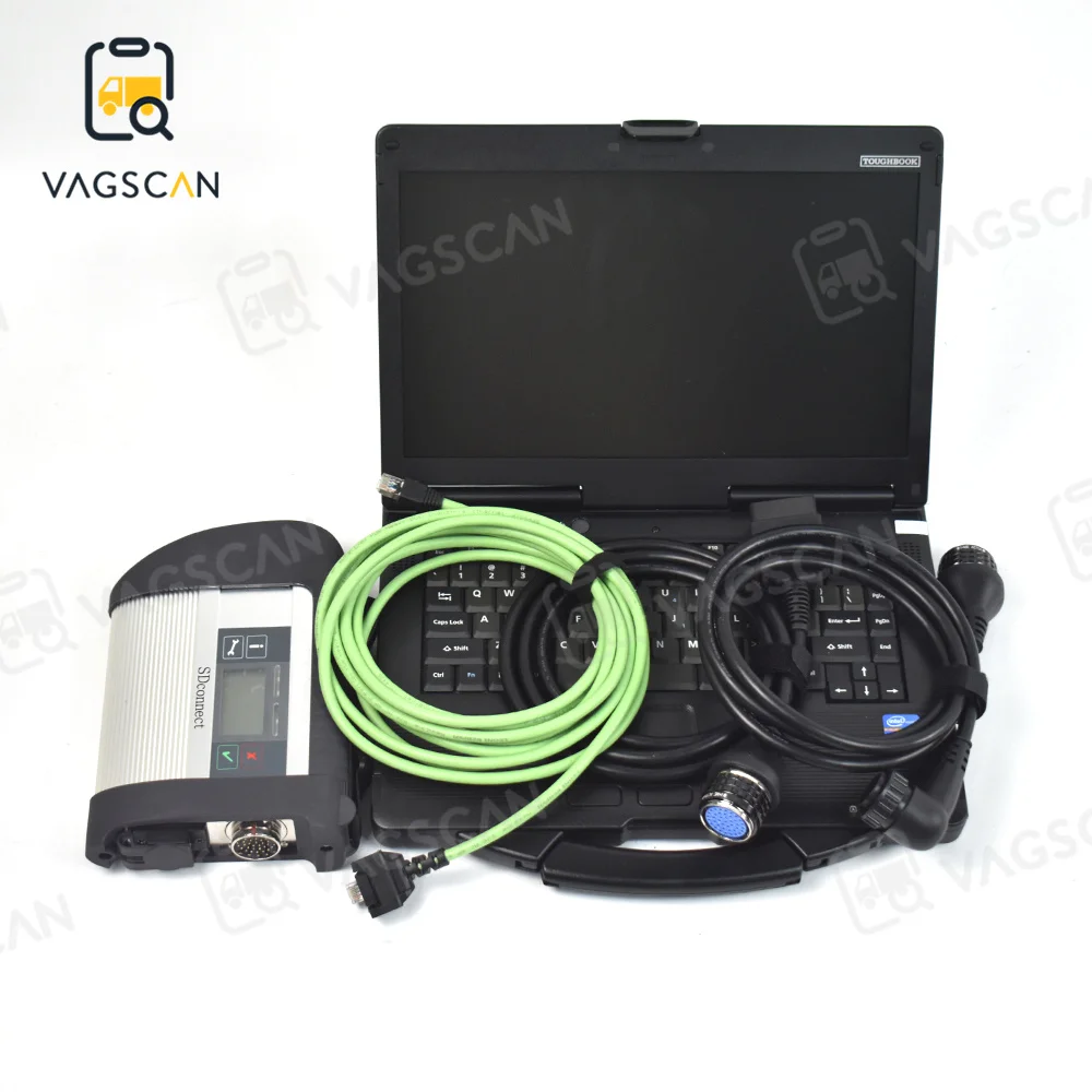 

CF 53 Laptop DOIP for MB Star C4 SD Connect C4 Compact Diagnostic tool Multiplexer C4 Wifi Diagnosis car trucks