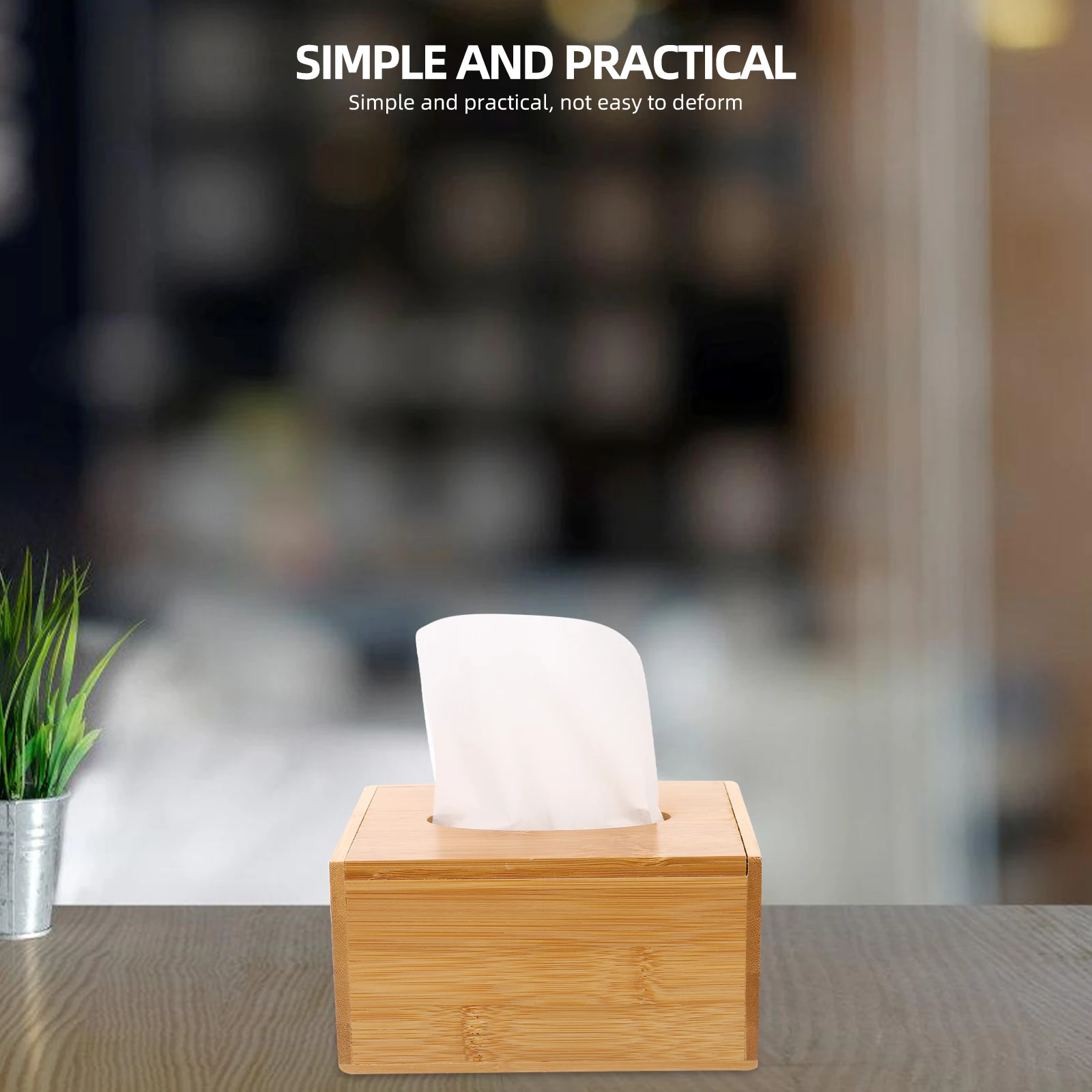 

Rectangular Tissue Box Cover Simple Stylish Design Warm Comfortable Atmosphere Household Tissue Storage Boxes Desktop Decoration
