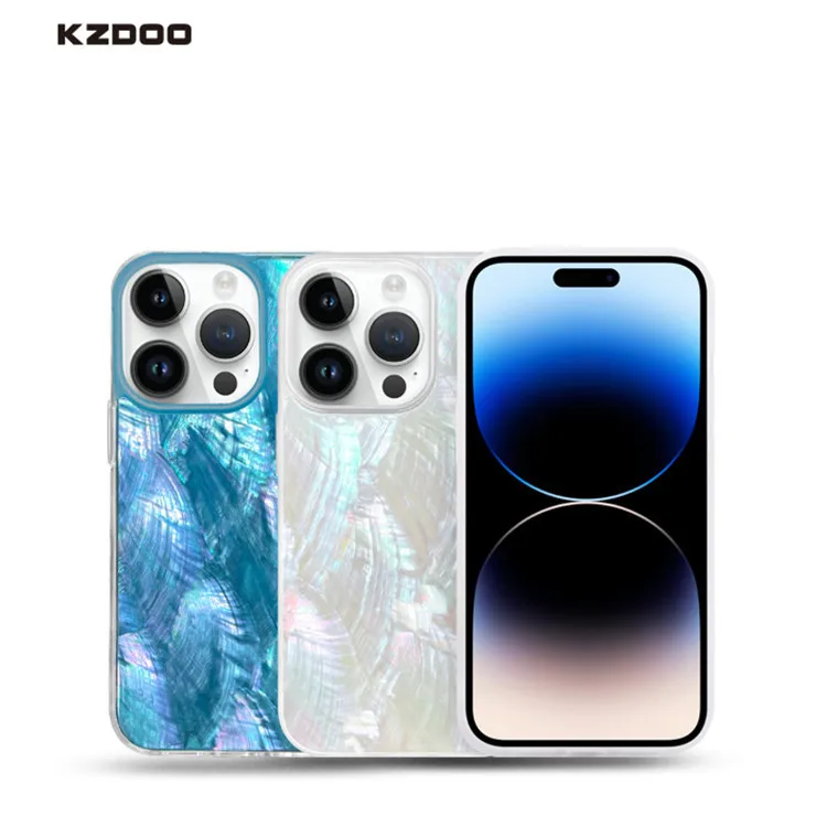 K-DOO Colorful Phone Case Suitable for Apple 14 Seashell Natural Shell Anti Drop Case iPhone13pro Max iPhone13 Anti Shock, Drop