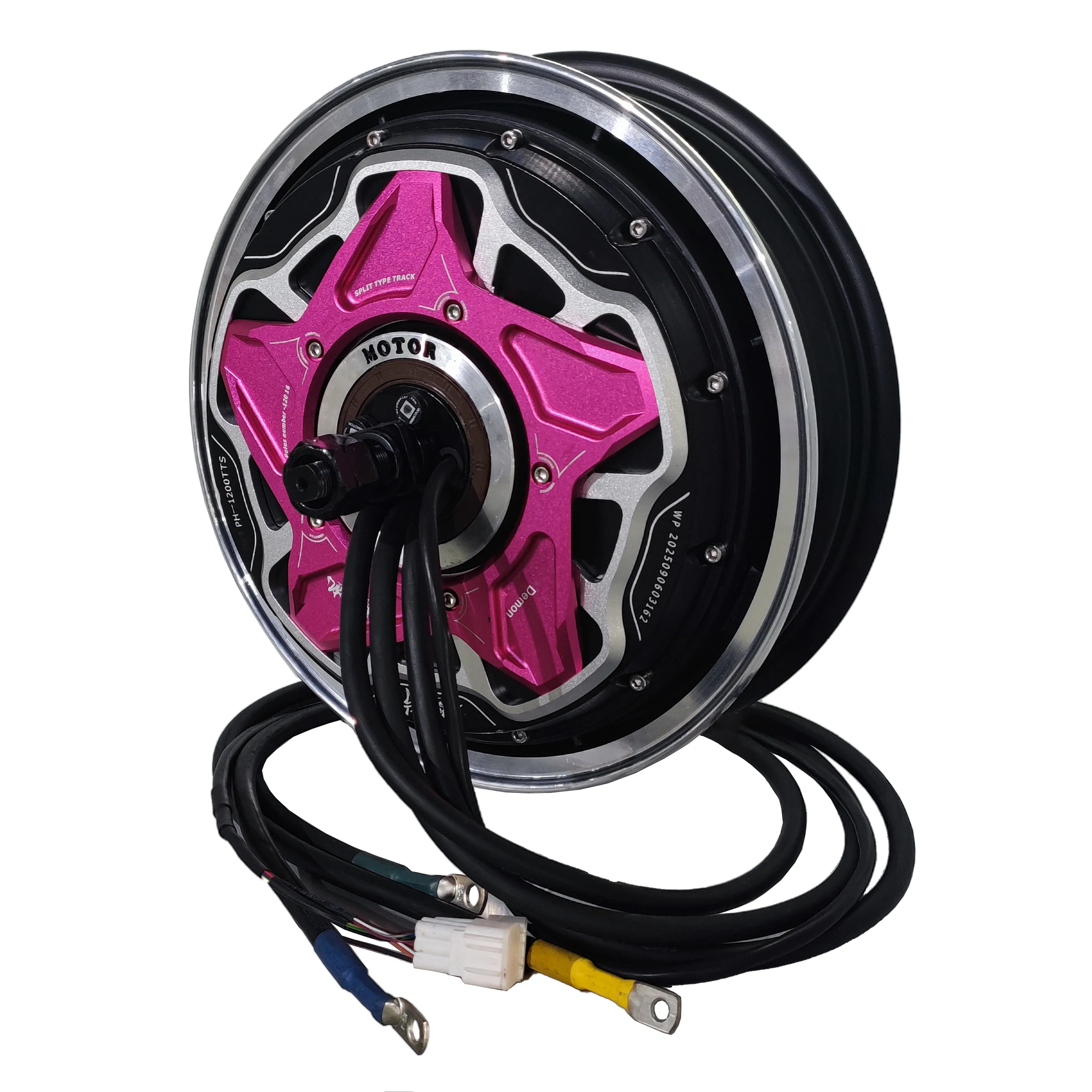 Qs Motor 5000w 72V DC Waterproof Brushless Permanent Magnet Linear Hub Motor 10