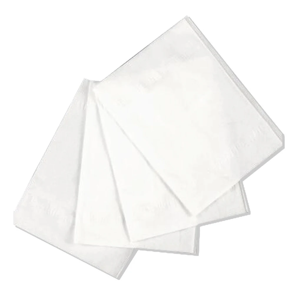 9pcs 9 Packs 80 Sheets Wood Pulp Tissue Paper Natural Soft For Hotel Restaurant Home Use Biodegradable Napkin Public Places