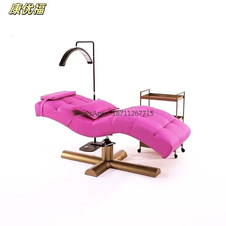 New beauty bed Beauty salon special spa massage bed S-shaped manicure and eyelash bed