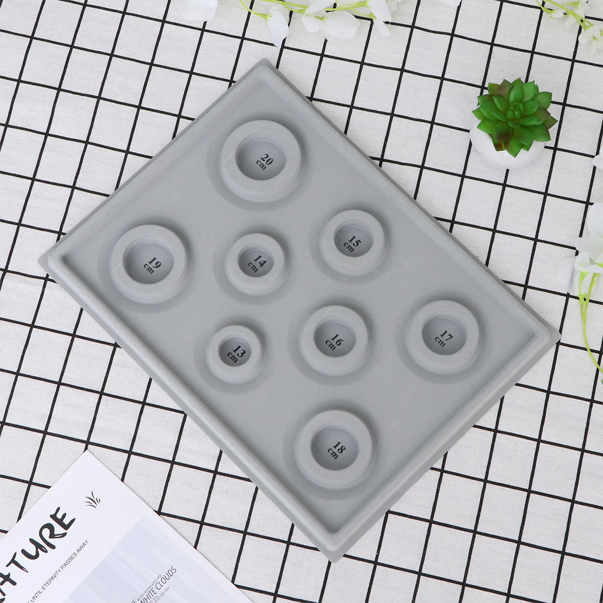 Creative DIY Design Plate for Jewelry Beads Bracelet Necklace Making (Bracelet Design Tray) Bead Design Boards