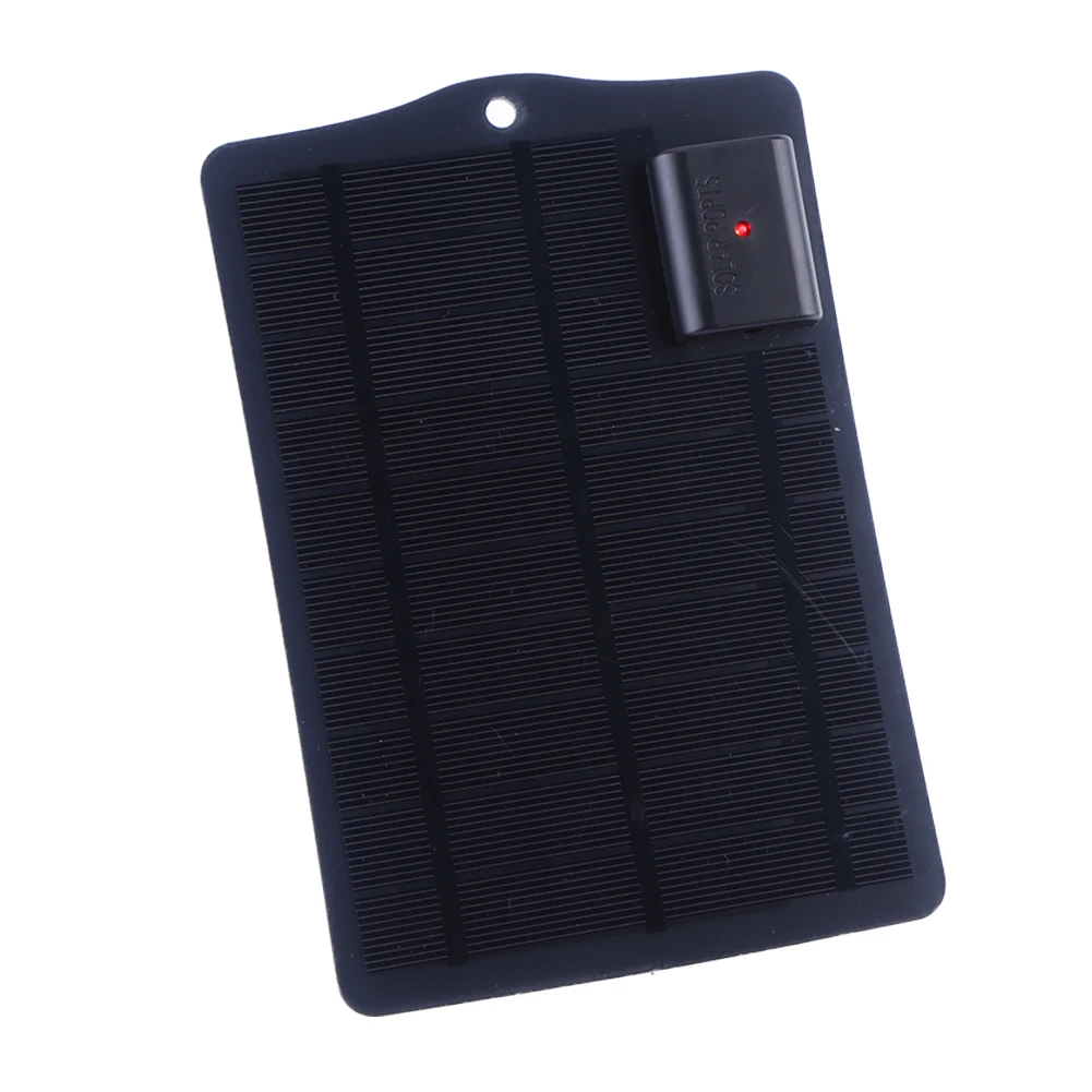 خلايا كهرضوئية تعمل بالألواح الشمسية USB ، شاحن بطارية شمسية مقاوم للماء ، شاحن شمسي يدوي الصنع لـ * 5V ، * x * * 25 ، * * W ، 5V