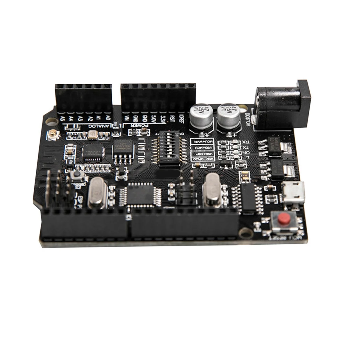 Placa do desenvolvimento apropriada para acessórios eletrônicos do conjunto, Wi-Fi, Unor3, Atmega328P, Esp8266, memória 32Mb, USB-TTL, Ch340G