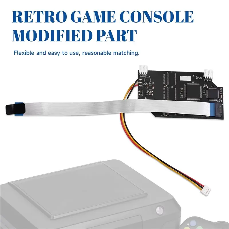SD Card Game Loader-Neogeo CD Optical Drive Replacement Retro Game Console Modified Parts-A86G view 2