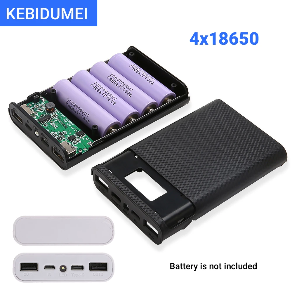 Kebidumei 4X18650 B…