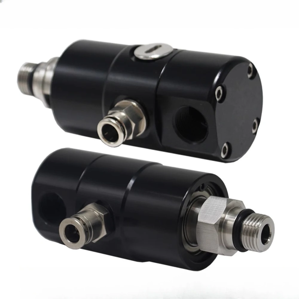 Centro do eixo, junta rotativa do centro de usinagem de saída de água