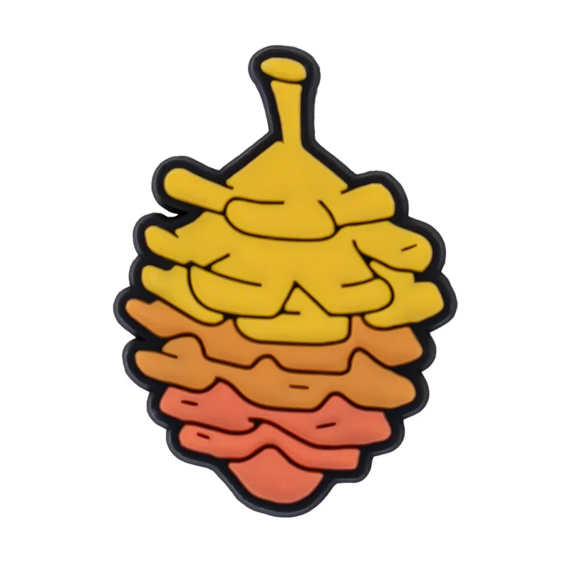 زينات للأحذية من كلوريد البولي فينيل للنساء ، سحر الأحذية ، طيور الدجاج ، شجيرة مخروطية من خشب الصنوبر والعسل ، حديقة ، إكسسوارات للخريف ، 1: 13