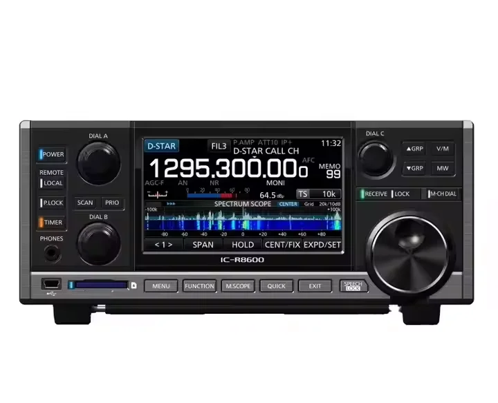 IC-R8600 10kHz To 3GHz Super Wideband Full Band Coverage Communication Receiver SSB/AM/FM/WTM Professinal Receiver Base Station