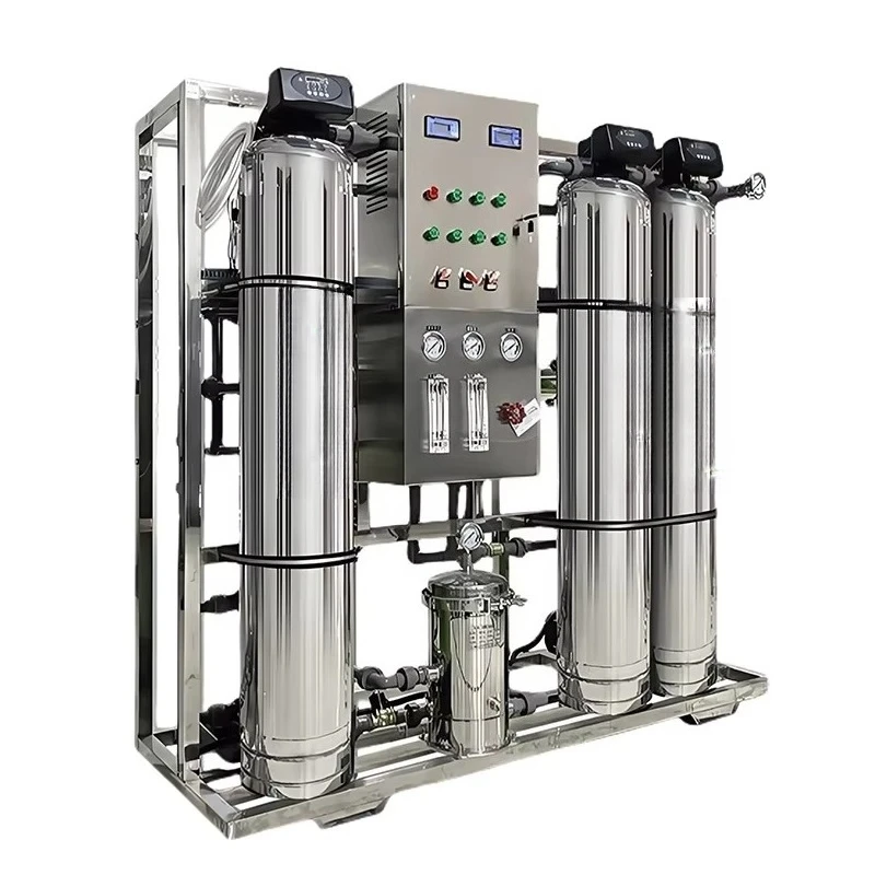1000 2000 LPH Industrial RO Pure Water Systom Reverse Osmosis Membrane Direct Drinking Water Treatment Equipment Customized