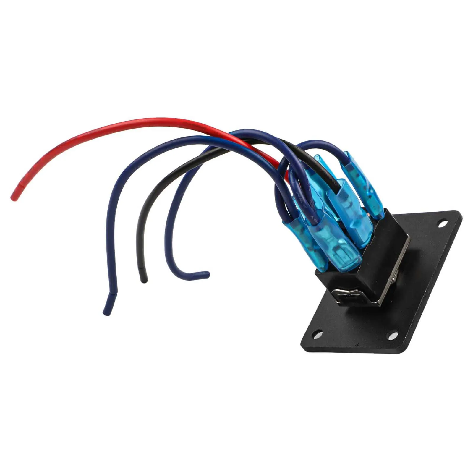 1PC Rocker for toggle Switches 6Pin 3 Position (ON)-Off-(ON) UP/Down Polarity Switch for toggle Switch 30*20*50mm Electrical