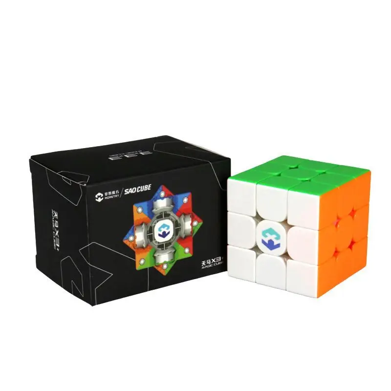 [JudyCube] Moretry & SaoCube Tianma X3 Maglev Ball Core 3X3 Cubo magnetico Puzzle professionale Giocattoli ZCube 3x3 Regalo per bambini