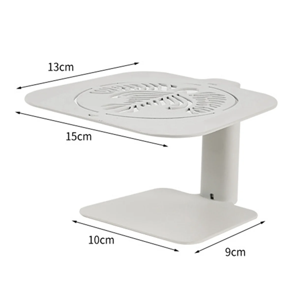 Coffee Machine Electronic Scale Bracket, Extraction and Weighing Adjustable Bracket, Coffee Weighing Stand (White 3)