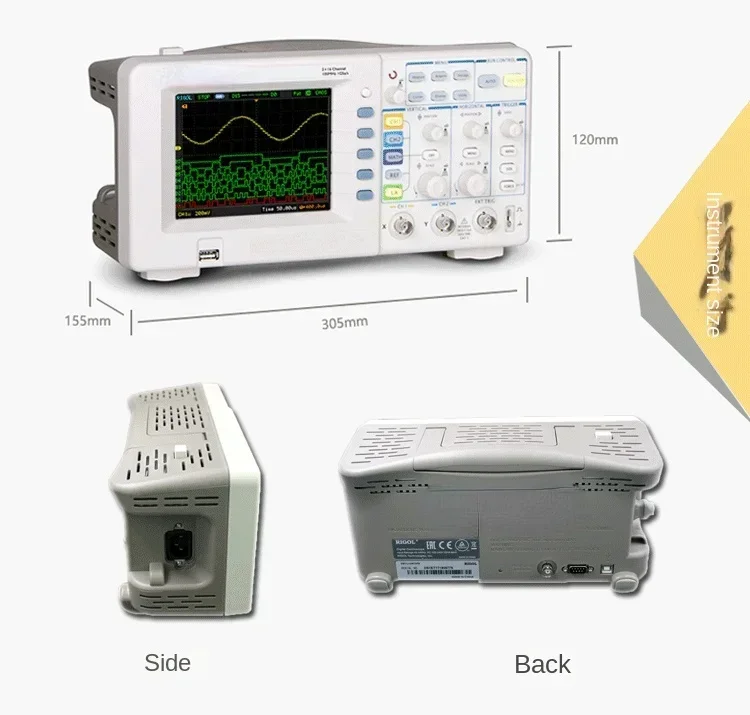 Oscilloscope Ds1104z/Ds1054z/1074z-s Mixed Signal Analysis Multi-Channel Oscilloscope