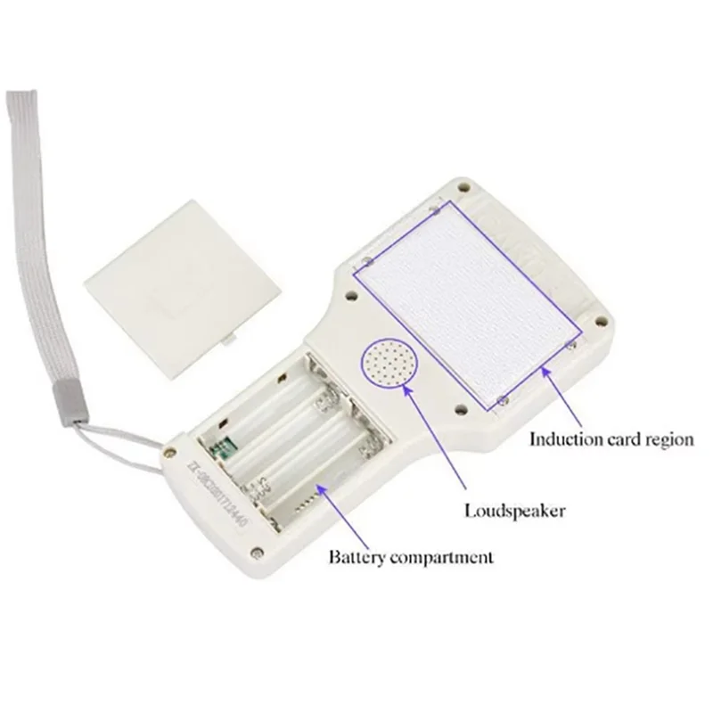 

A69Z RFID NFC Считыватель смарт-карт + 5XUID/CUID Брелок RFID Дубликатор 125K 13,56 МГц IC/ID Устройство записи ключей RFID-репликатор Программатор