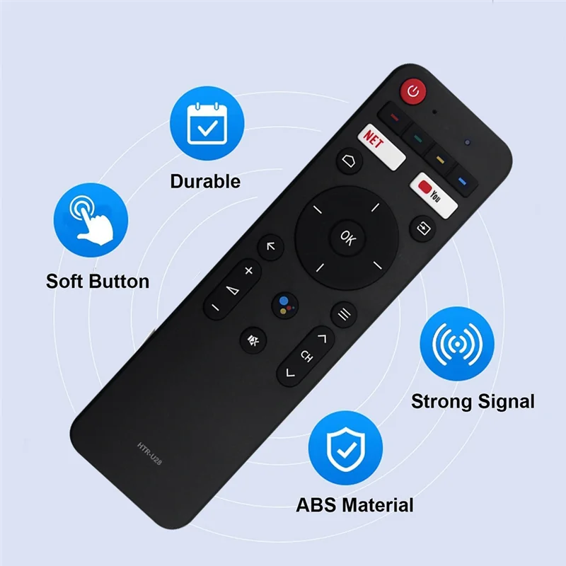 【Price Drop !!】HTR-U28 Replace Remote Control For Haier Smart Android TV LE40K6600G H50S6UG