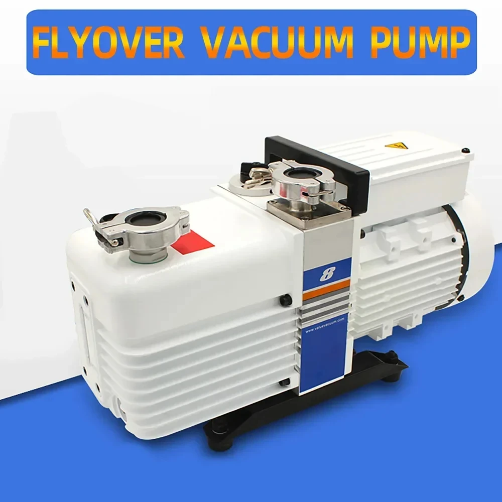 220v/380v Industrial  Double Stage Rotary Vane Vacuum Pump VRD-4-8-16 Mechanical Gear Pump Electric Suction Pump