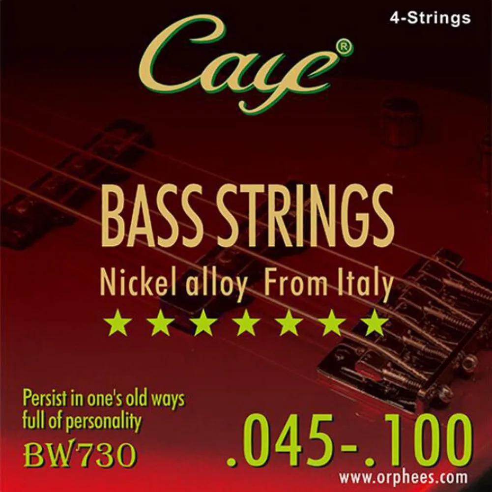 Parts Electric Bass Strings Replacement String Strings 4/5/6Pcs(Set) Accessories Electric Bass Fittings High Quality