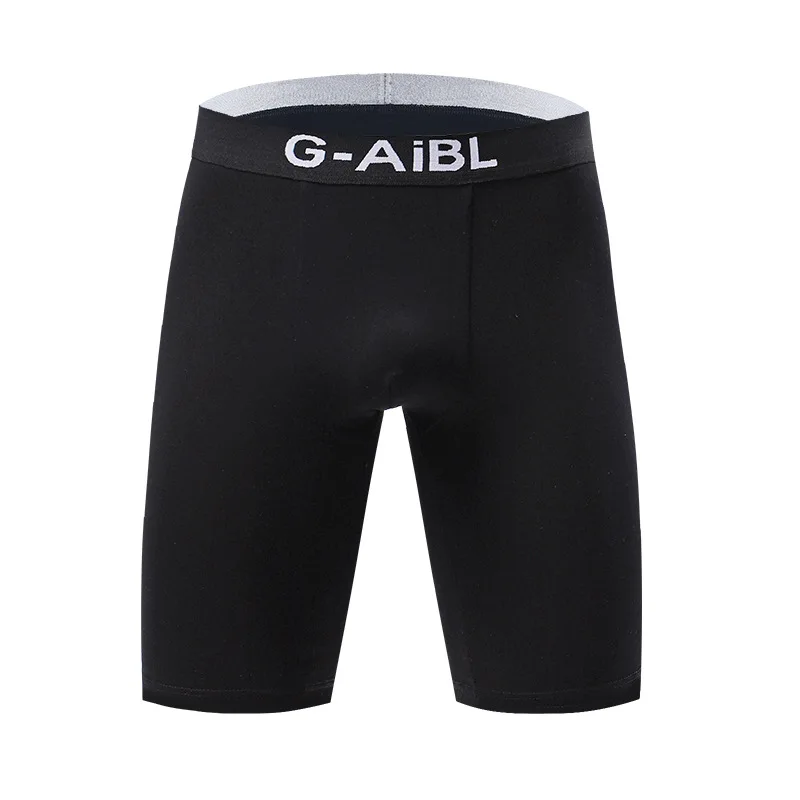 Boxer da uomo intimo in cotone Cueca Panites traspiranti uomo U marsupio convesso pantalone medio lungo gamba maschile Cueca Calzoncillo