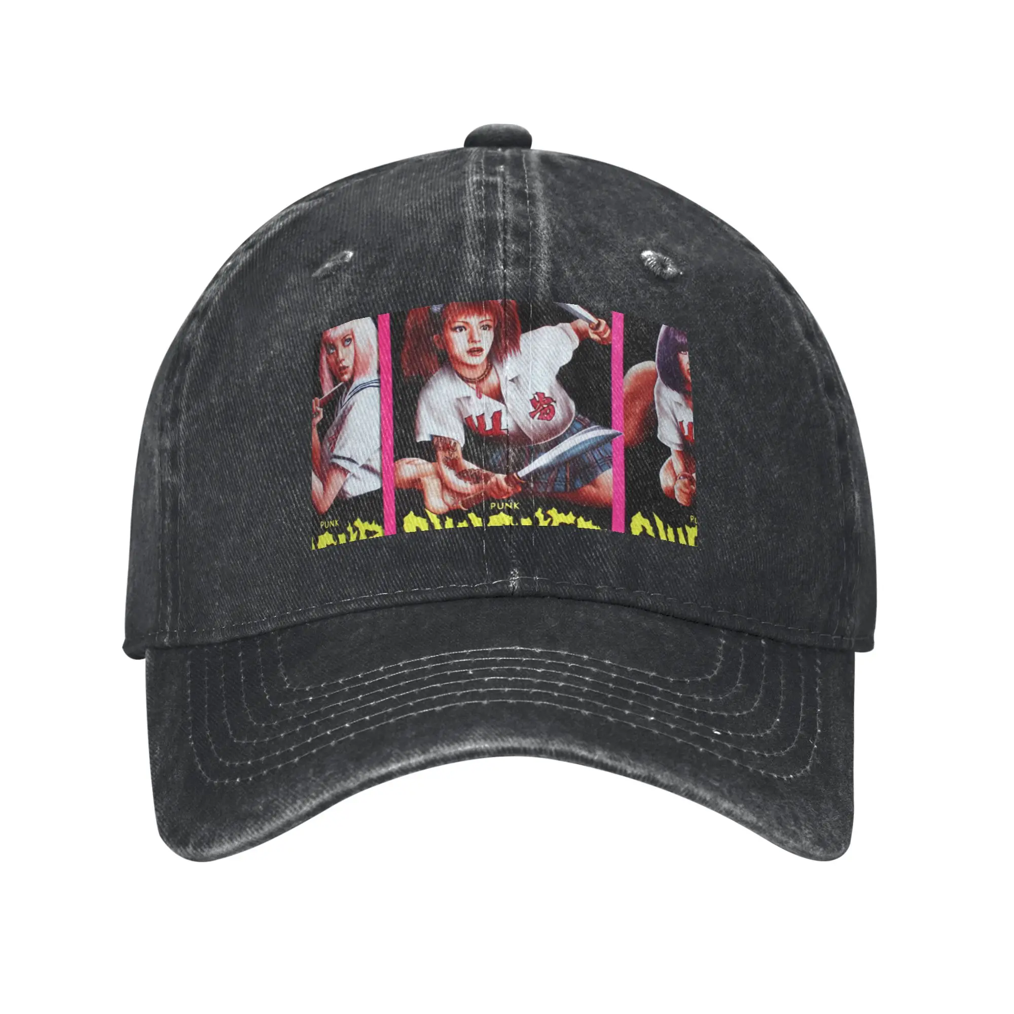 Punk Slasher Fashion Baseball Cap  Travel Essential Brand Men Caps  Casual Street Style Brand Men Caps