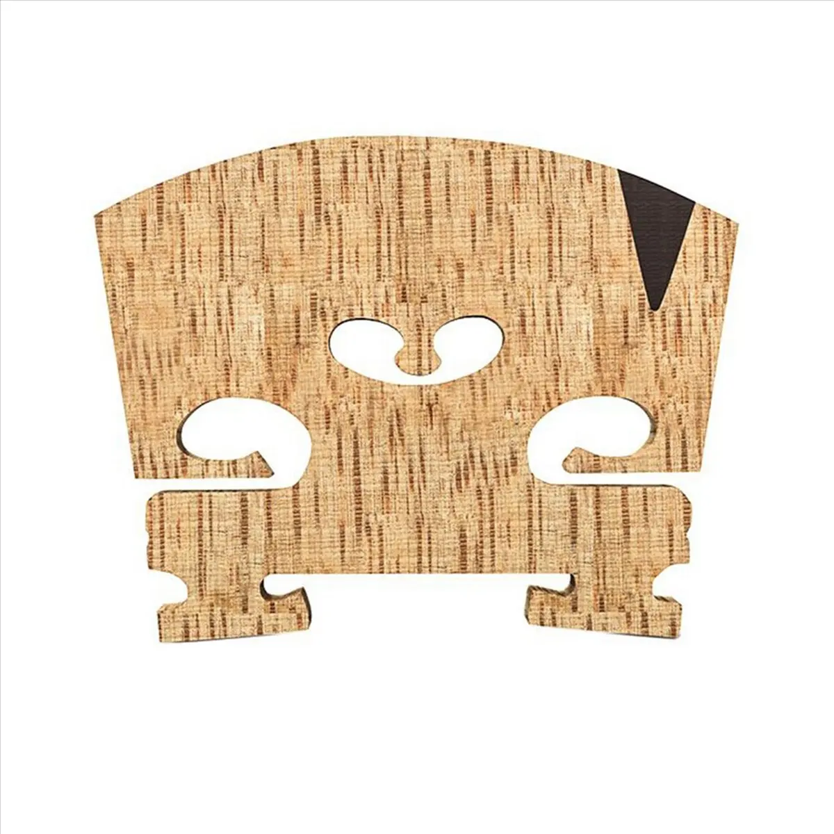 TUREBG 2X Violin Bridge 4/4: Finer Grade Solid Maple Violin Bridge, Pre-Cut & Pre-Fitted To Fit Most 4/4 Violins