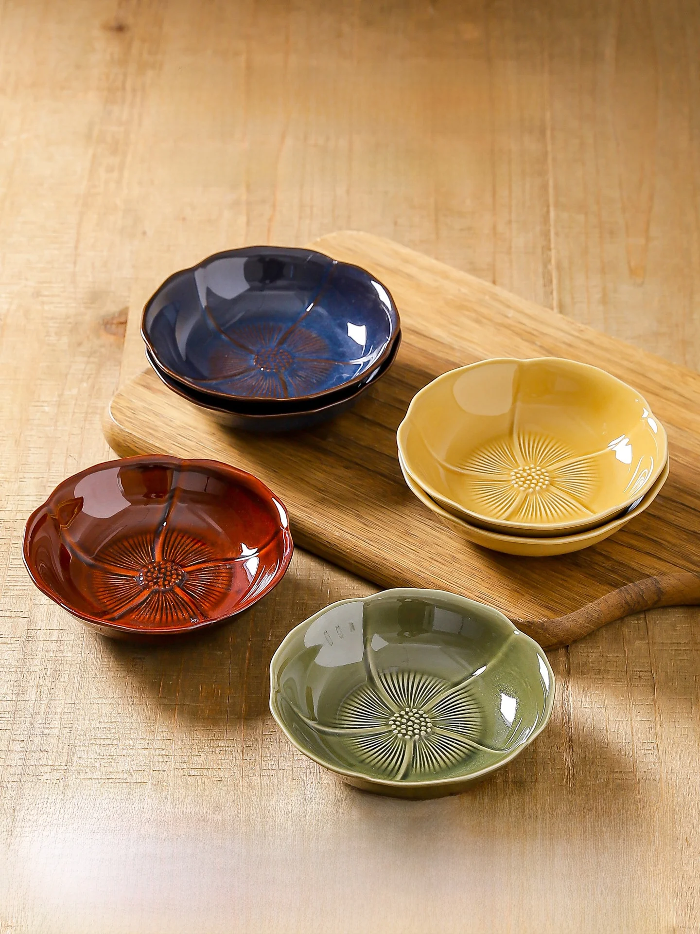 

KAWASIMAYA Премиум-тарелка для фруктов с глазурованным покрытием, коробка для хранения конфет, витрина для закусок, высокая эстетическая ценность, ретро-стиль, посуда для сервировки стола