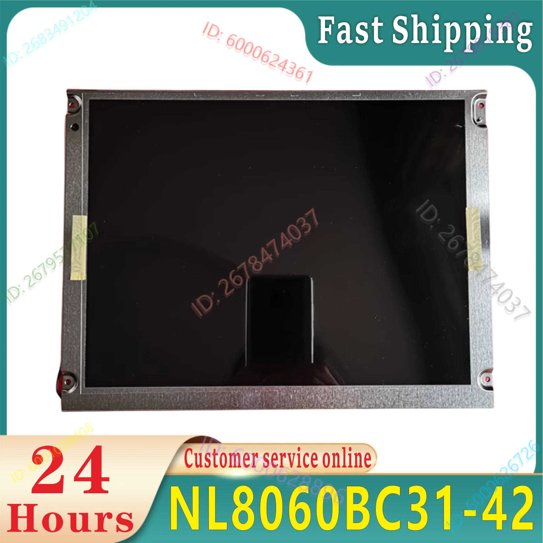 

NL8060BC31-42 NL8060BC31-42D NL8060BC31-42G Original test 12.1 inch display screen NEC LCD panel.