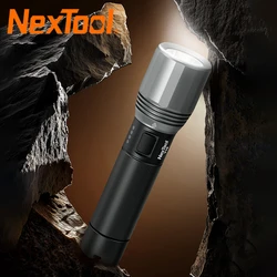 NexTool Flashlight 2000lm 220m 7 Modes IPX7 Waterproof LED Flashlight Rechargeable Seaching Torch Lamp for Outdoor Camping