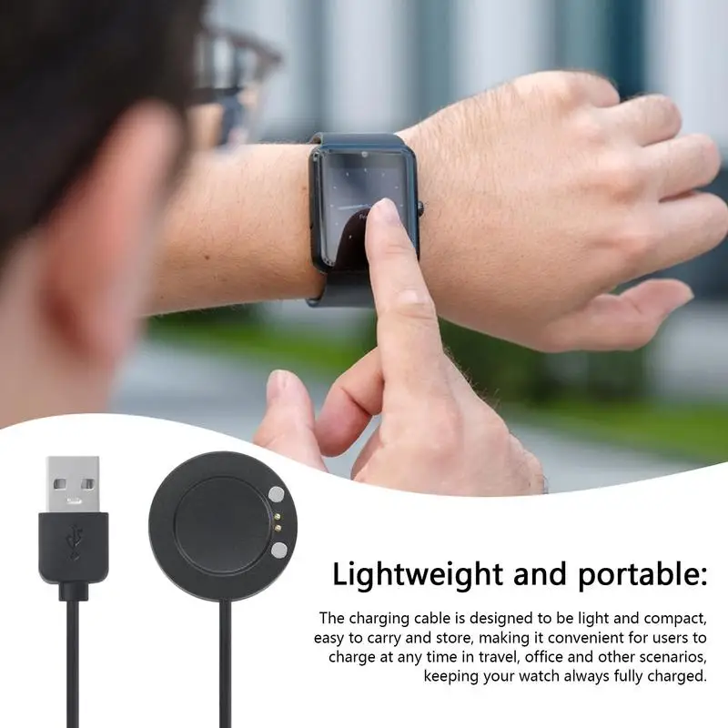 Smartwatch Magnetic Charger For Samsung Watch USB Fast Charging Charger Cable For Samsung Galaxy Watch 6 5Pro 5 4 3 Active 2 1