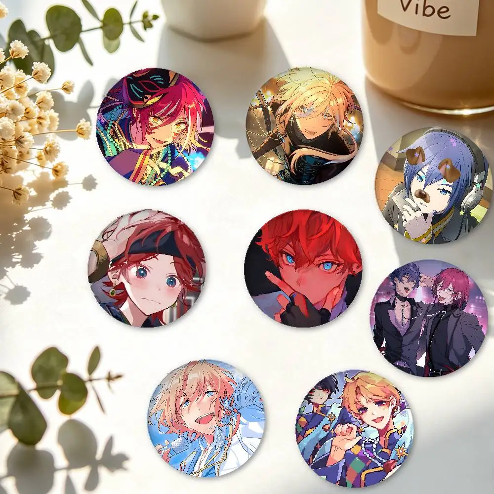 Game E-Ensemble S-Stars Hot Badges Creative Tinplate Button PinsBrooch Creative Quotes Badge Clothes Gift For Kids Friends