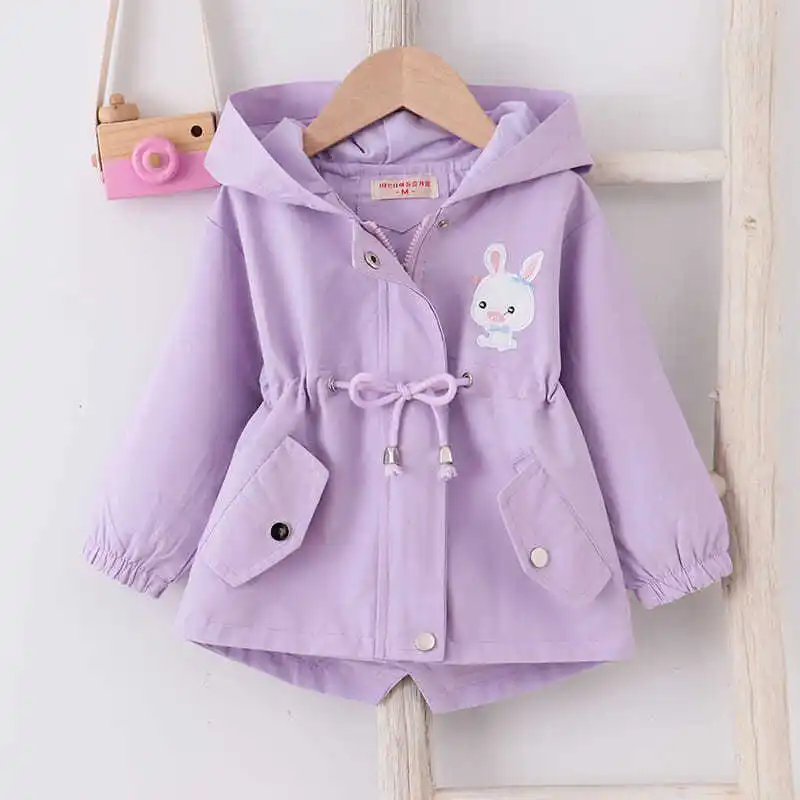 2-9 Years Girl\'s Jacket Spring and Autumn Children\'s Short Coat Fashion New Kids  Casual Sportswear Baby Trendy Top