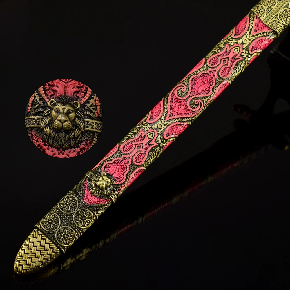 30cm Nowa Gra Power Oathkeeper Miecz Stal Damasceńska Akcesoria Metalowy Model i Rekwizyty Dekoracja Biurka Ozdoby Prezenty Zabawki