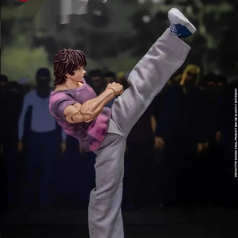 1/12 Anime Baki Serie Action Figure Modello Doll Boy Regalo Giocattolo alla moda Decorazione del desktop Creatività Statua da collezione Ornamento