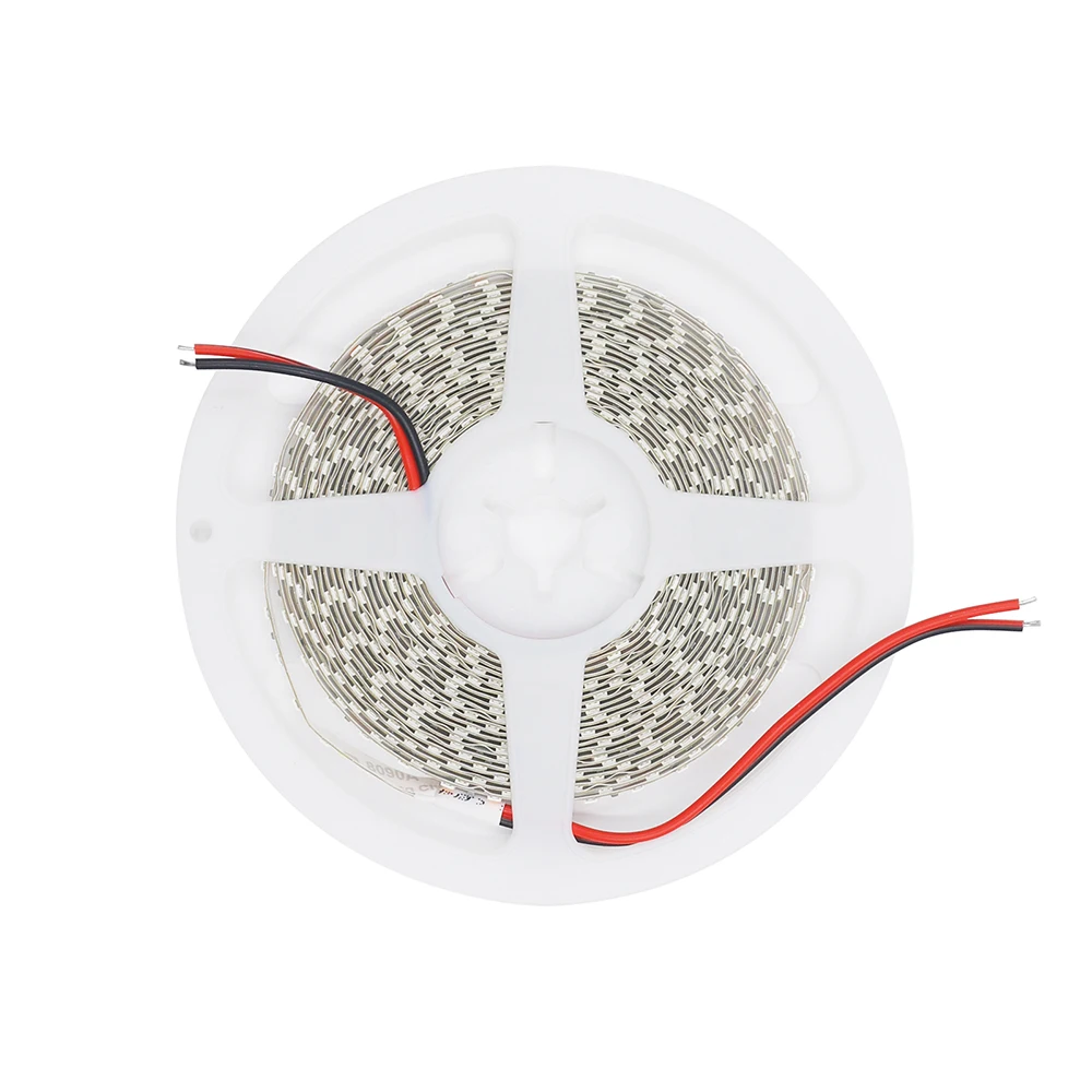12V 24V 5m 10m LED Strip 5mm 8mm PCB Light 2835 120Leds/m White Red Pink Purple Ice Blue Flexible Tape Backlights for Decoration