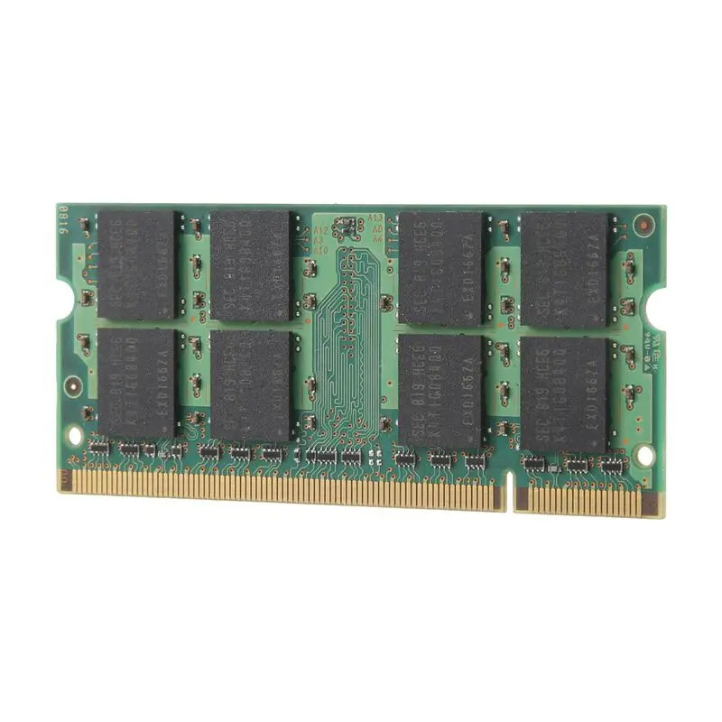 Memoria RAM DDR2 de 2GB altamente recomendada, 667Mhz PC2 5300, memoria RAM para ordenador portátil, 1,8 V, 200 pines, SODIMM para AMD