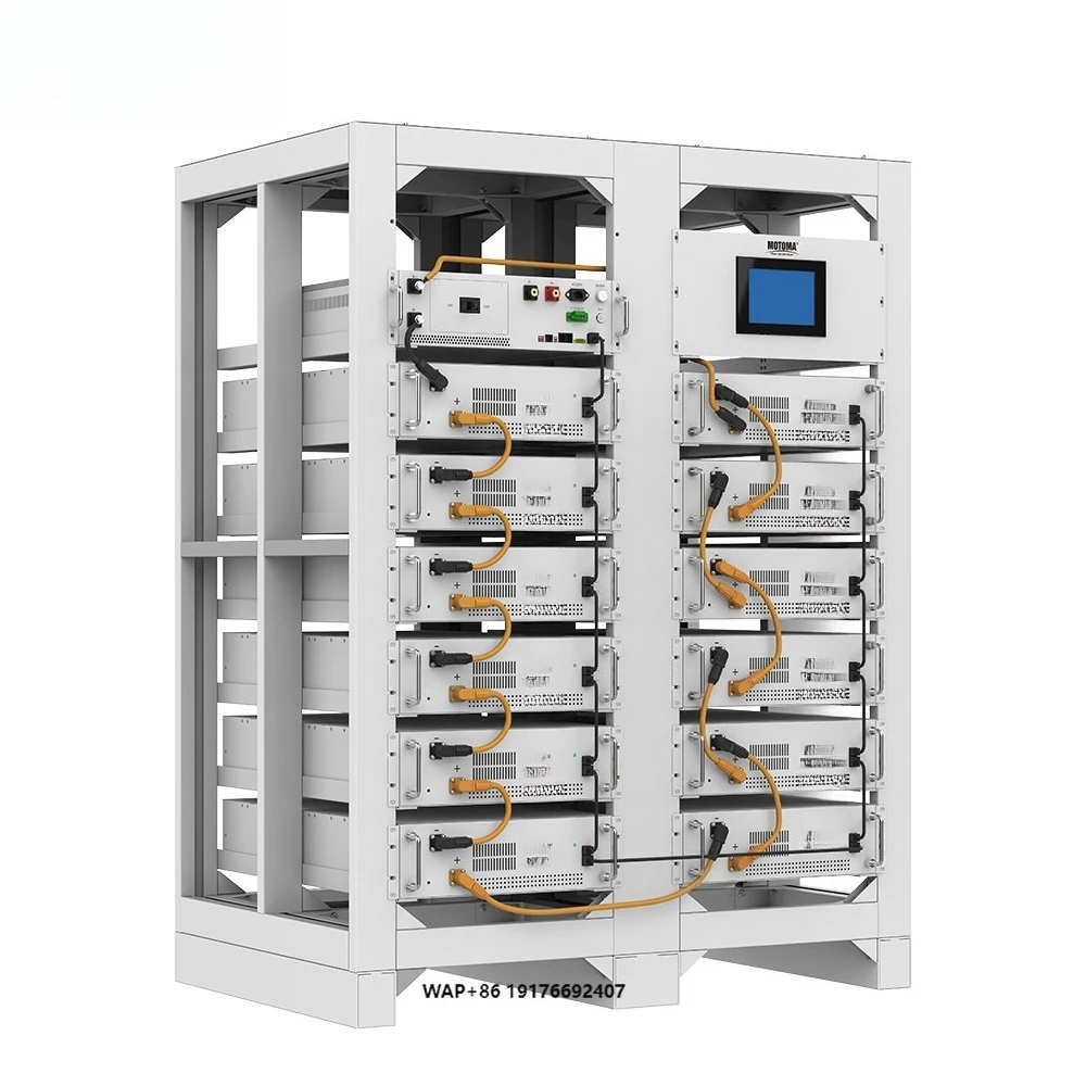 122kWh High Voltage LiFePO4 Battery 614.4V 200Ah Lithium Battery Stacked Industrial Commercial Solar Power  MOTOMA UL CE IEC