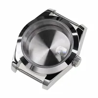 High Quality 36mm 39mm Steel Watch Case with Sapphire Crystal for SKX007 ModS Nh35 Nh36 Automatic Mechanical Movement SKX007