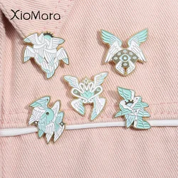 Ophanim Throne Angel Enamel Pin Cool Aesthetic Biblically Accurate Angel Brooch Lapel Backpack Badge Jewelry Gift For Friends
