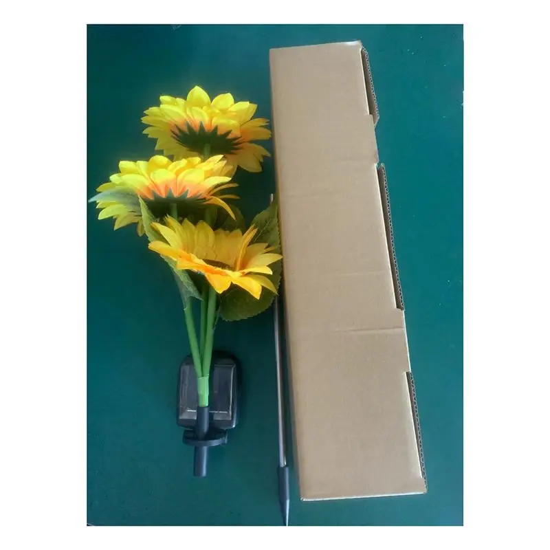 Solar Angel Lights With Sunflower Waterproof Outdoor Solar Lights For Christmas Yard Lights With Sunflower Durable