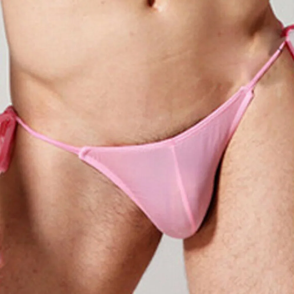 Tバック パンティー ブリーフ スタイリッシュなメンズ ランジェリー G ストリング ブリーフ バックレス ビキニ 下着 Tバック 色をお選びください。