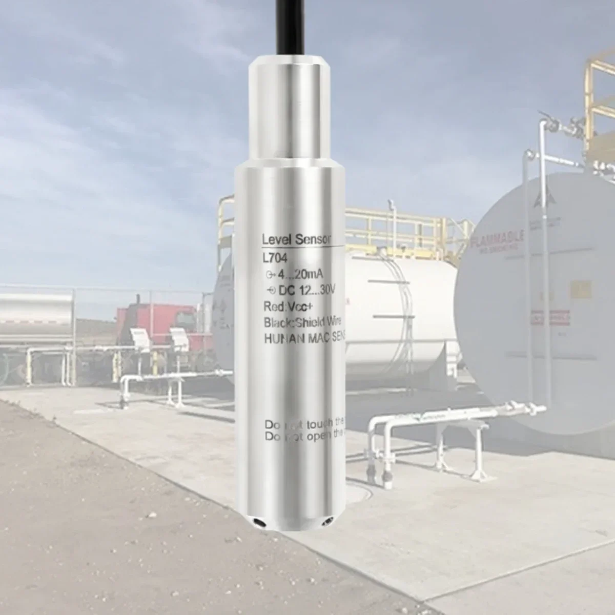 

2025 hot sale RS485 Diesel Fuel Tank Level Sensor Track Level Detection Monitor Management System with Alarm